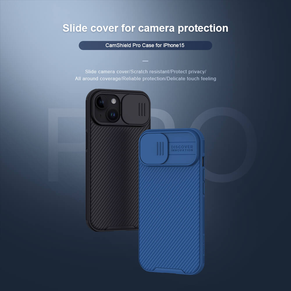 Nillkin CamShield Pro cover case for Apple iPhone 15