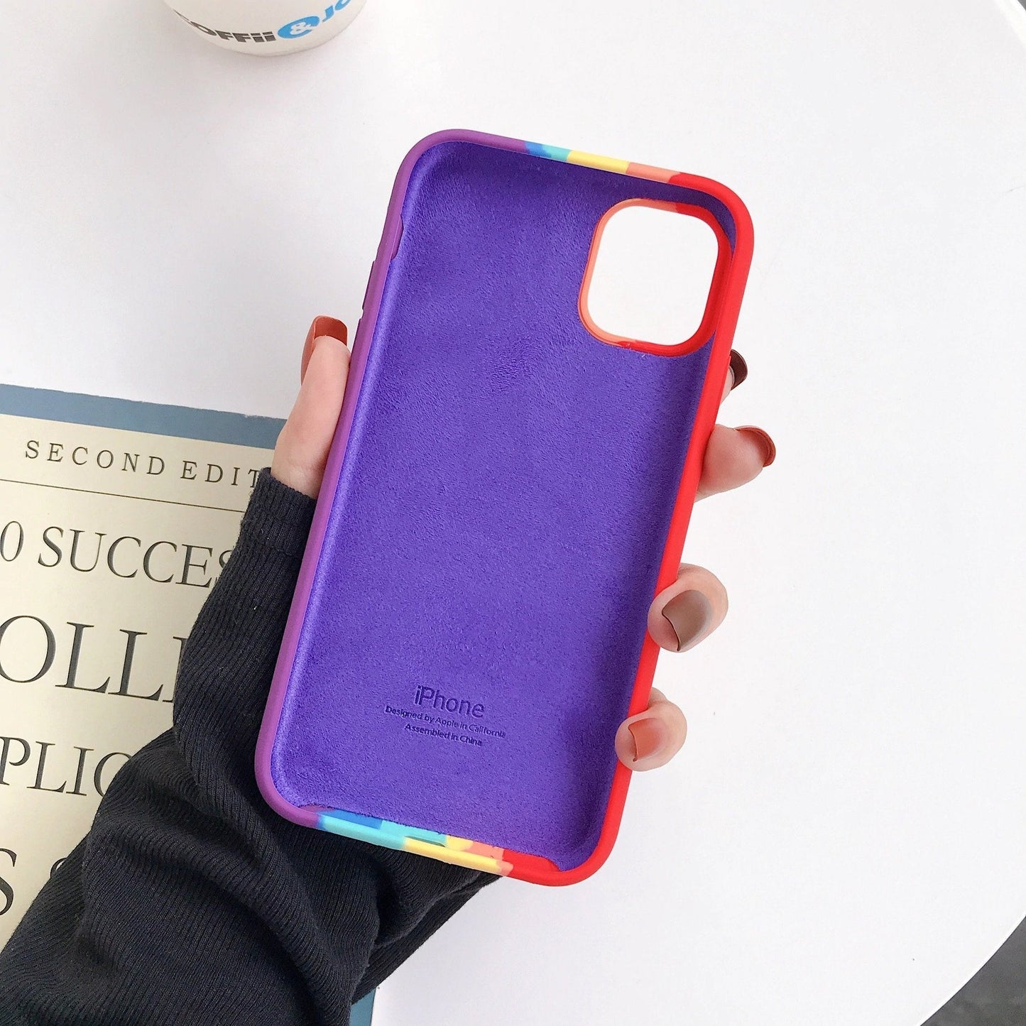 Rainbow Soft Silicone Case for iPhone 11 All Series