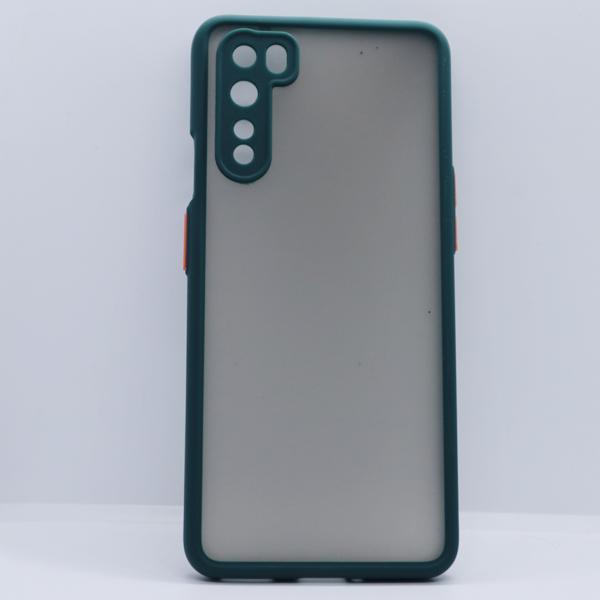 Smoke Sili-Fiber Camera Close Case For OnePlus Nord Buy 1 Get 1 Free