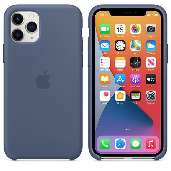 Liquid Silicone Back Cover For iPhone 11 Pro