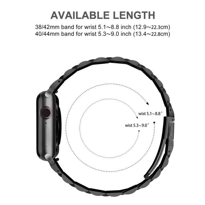 High Quality Stainless Steel Strap/Band for Apple Watch Series 8, 7, 6, 5, 4, 3