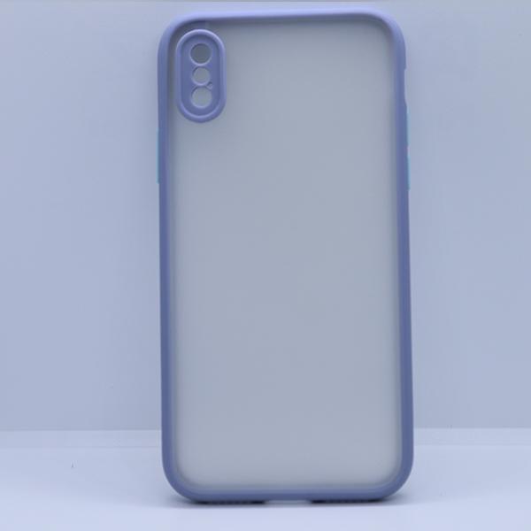 Smoke Silicon Camera Close Case For iPhone X/XS Buy 1 Get 1 Free