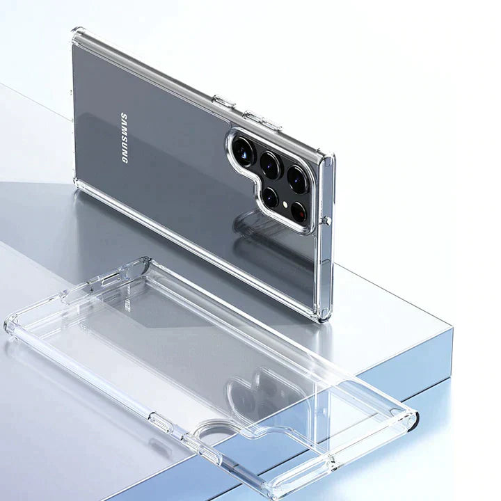 Transparent Crystal Cover For Samsung Galaxy S23 Series