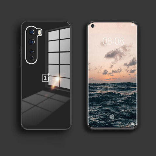 Silicon Glass Camera Protection Case For OnePlus Nord