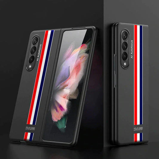 Stripe Back Flip Case Samsung Galaxy Z Fold 3