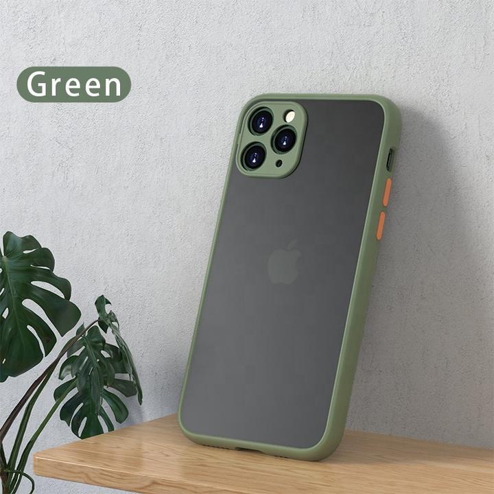 Smoke Sili-Fiber Camera Close Case For iPhone 11 Pro Max Buy 1 Get 1 Free