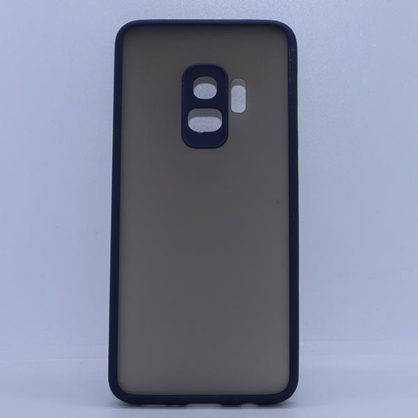 Smoke Sili-Fiber Camera Close Case For Samsung Galaxy S9 Buy 1 Get 1 Free