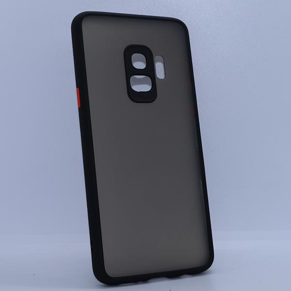 Smoke Sili-Fiber Camera Close Case For Samsung Galaxy S9 Buy 1 Get 1 Free