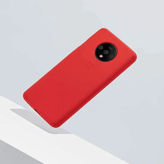 Liquide Silicone Back Cover For OnePlus 7T