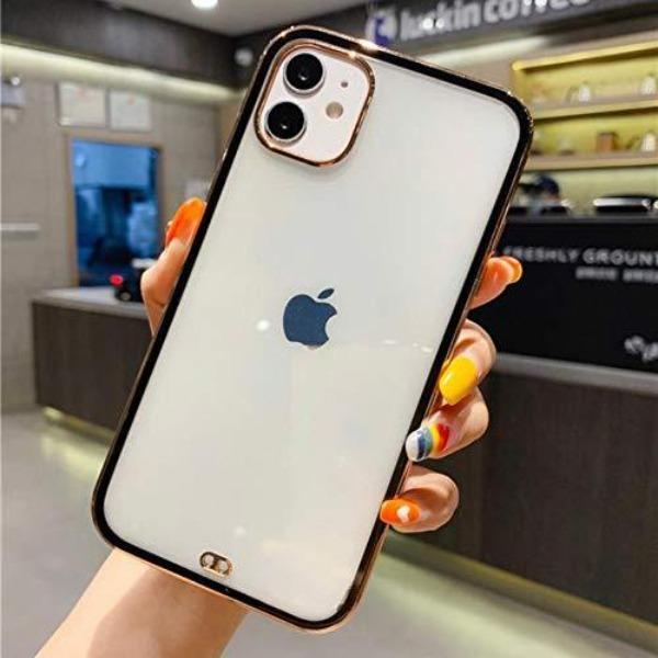 Electroplated TPU Case Cover For iPhone 11