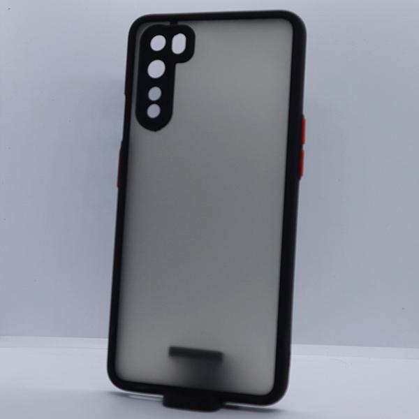 Smoke Sili-Fiber Camera Close Case For OnePlus Nord Buy 1 Get 1 Free