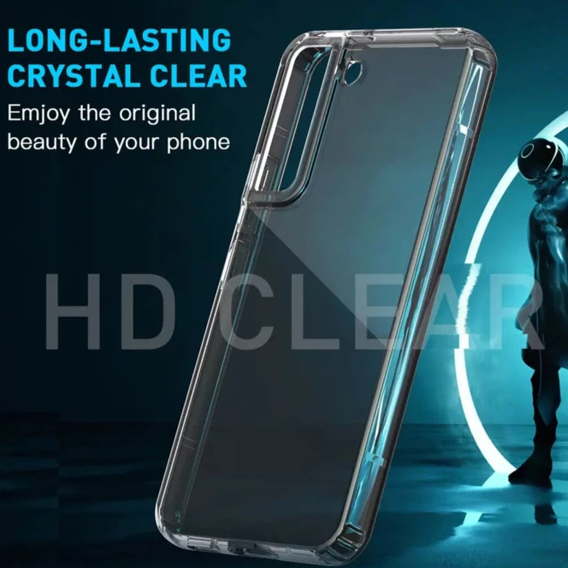 Transparent Crystal Cover For Samsung Galaxy S22 Plus