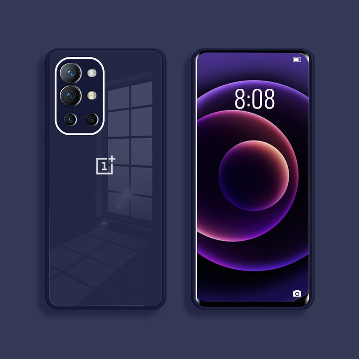 Silicon Back Glass Camera Protection Case For OnePlus 9R