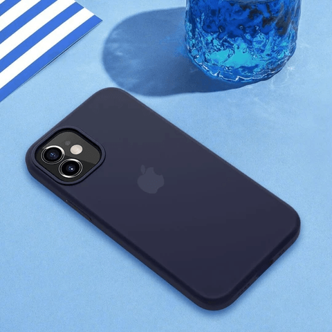 Liquid Silicon Back Cover For iPhone 12 | Mini | 12 Pro | 12 Pro Max