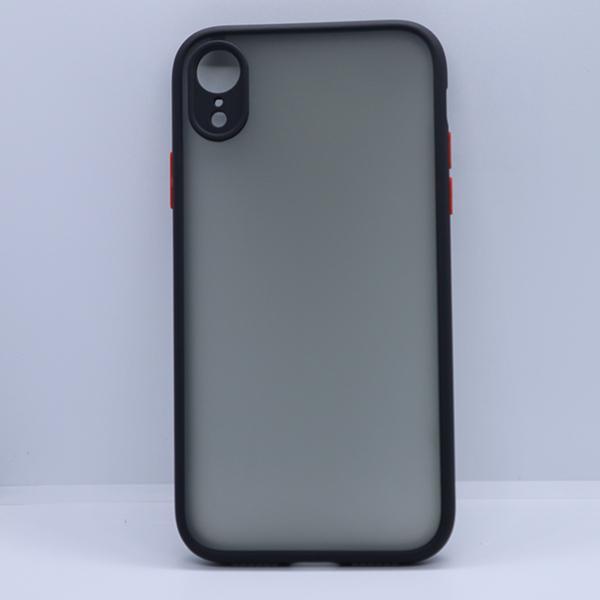 Smoke Silicon Camera Close Case For iPhone XR Buy 1 Get 1 Free