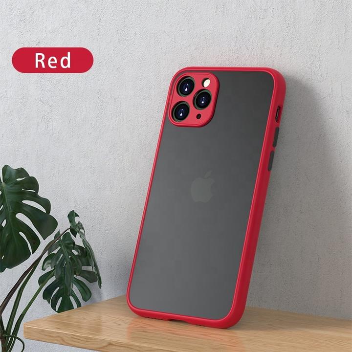 Smoke Side Silicon Camera Close Case For iPhone 11 Pro Max