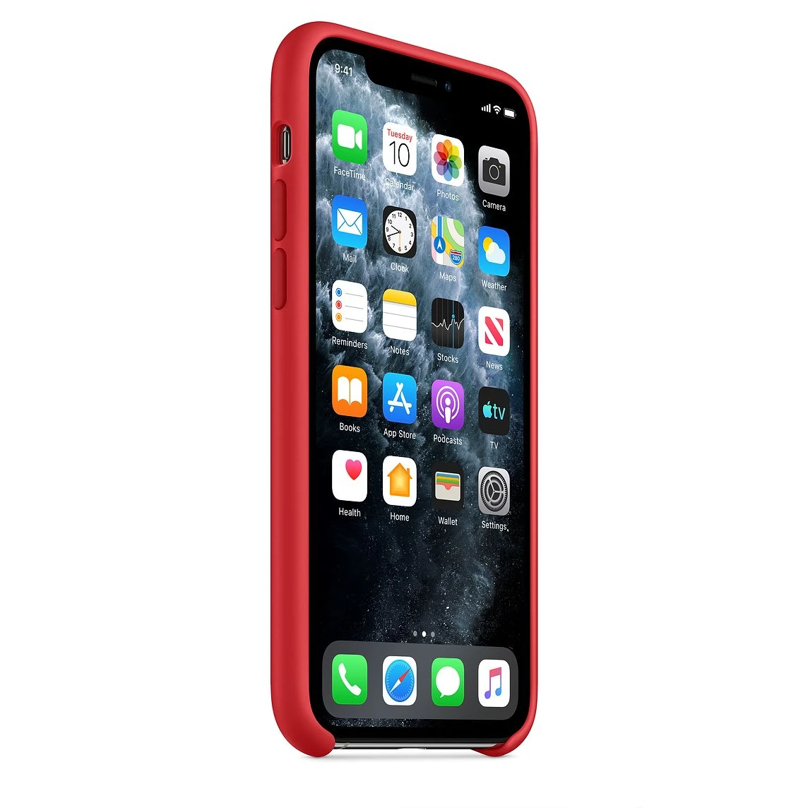 Liquid Silicone Back Cover For iPhone 11