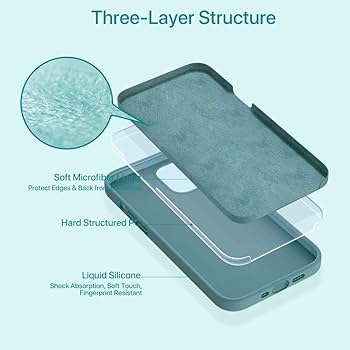 Liquid Silicone Case For iPhone 12