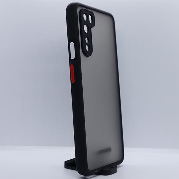 Smoke Sili-Fiber Camera Close Case For OnePlus Nord Buy 1 Get 1 Free