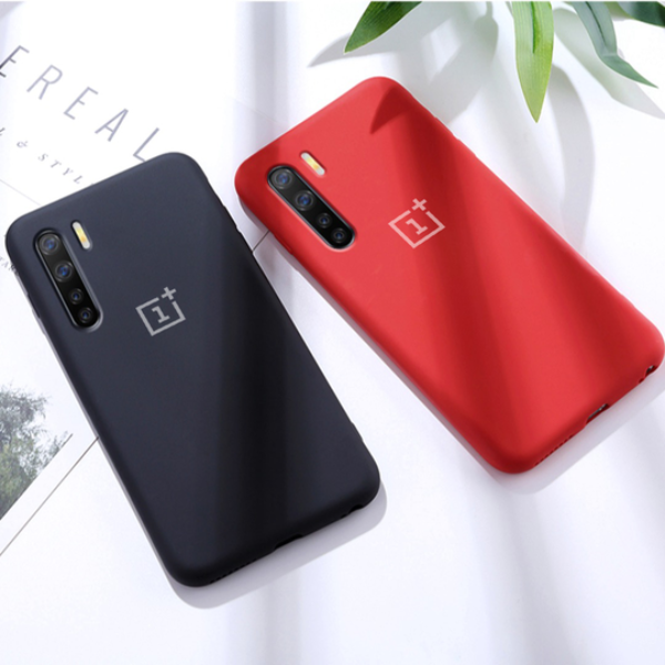 Liquide Silicone Back Cover For OnePlus Nord