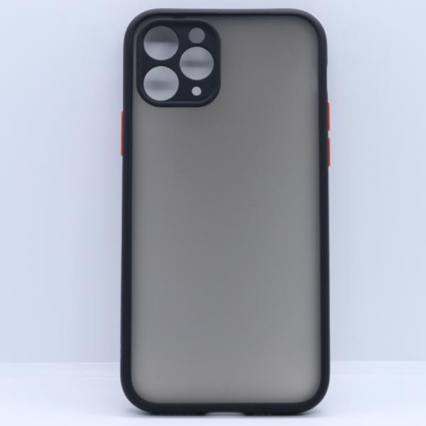 Smoke Sili-Fiber Camera Close Case For iPhone 11 Pro Max Buy 1 Get 1 Free