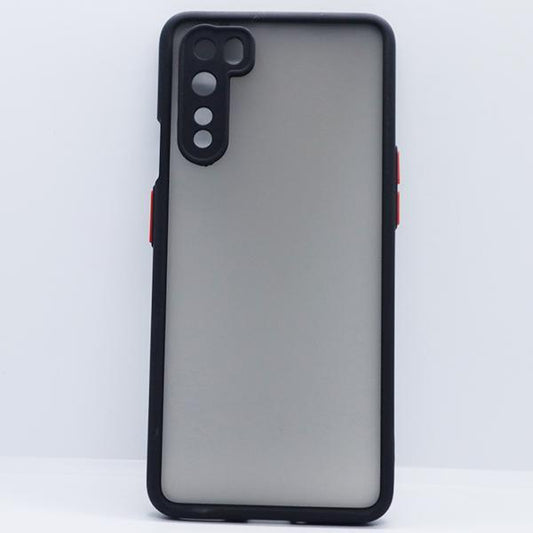 Smoke Sili-Fiber Camera Close Case For OnePlus Nord Buy 1 Get 1 Free