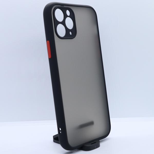 Smoke Sili-Fiber Camera Close Case For iPhone 11 Pro Max Buy 1 Get 1 Free