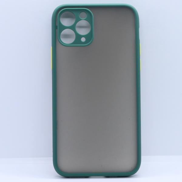 Smoke Side Silicon Camera Close Case For iPhone 11 Pro Max