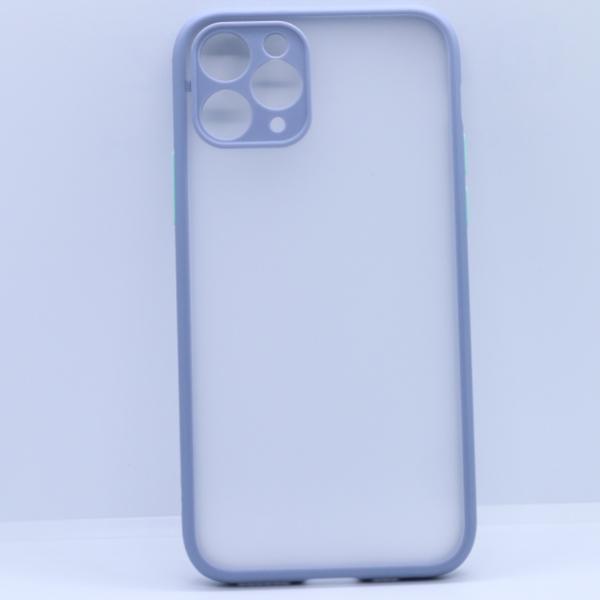 Smoke Side Silicon Camera Close Case For iPhone 11 Pro Max