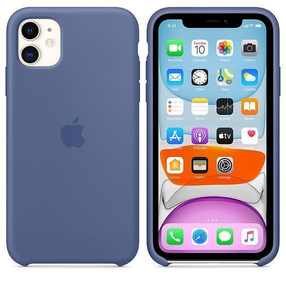 Liquid Silicone Back Cover For iPhone 11