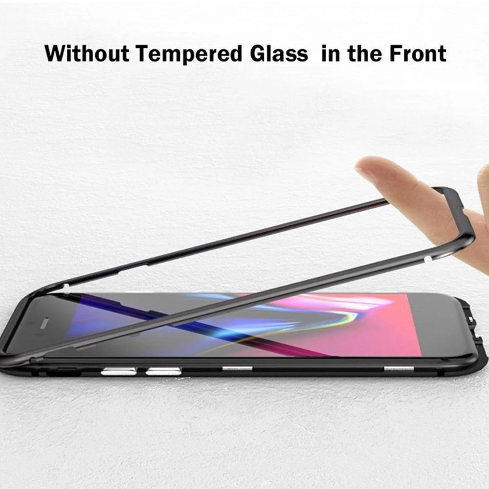 Electronic Auto-Fit Magnetic Glass Case Cover For iPhone 11 | iPhone 11Pro | iPhone 11 Pro Max