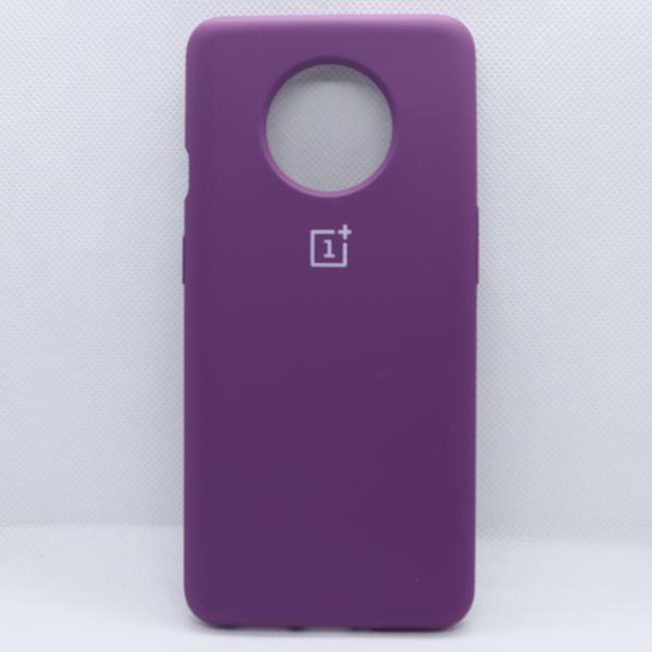 Liquide Silicone Back Cover For OnePlus 7T