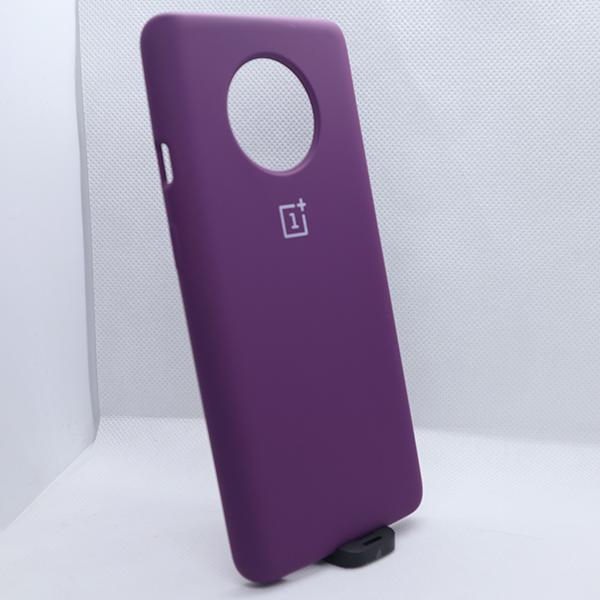 Liquide Silicone Back Cover For OnePlus 7T