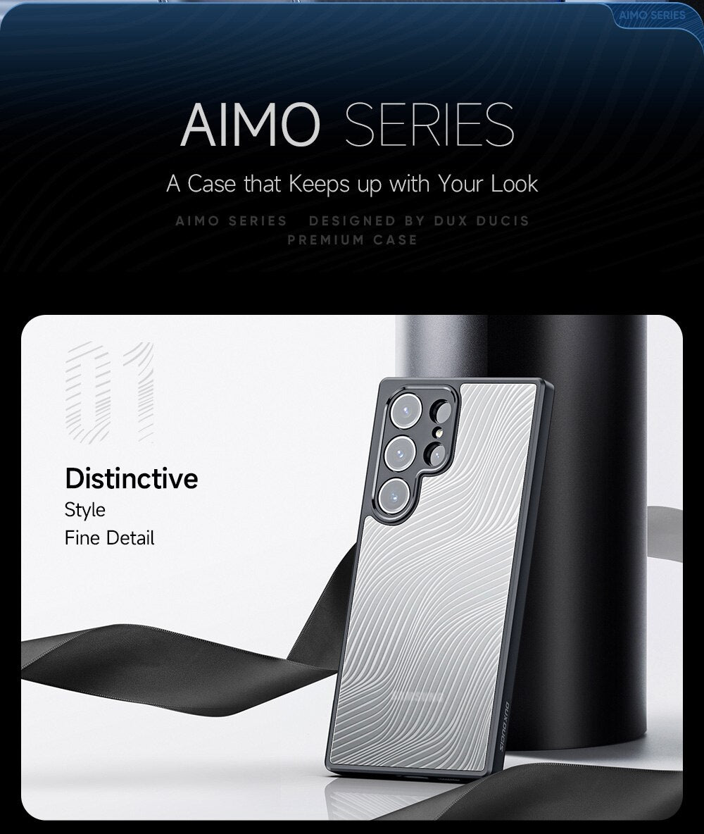 Aimo Series Back Cover for Samsung Galaxy S23 Ultra