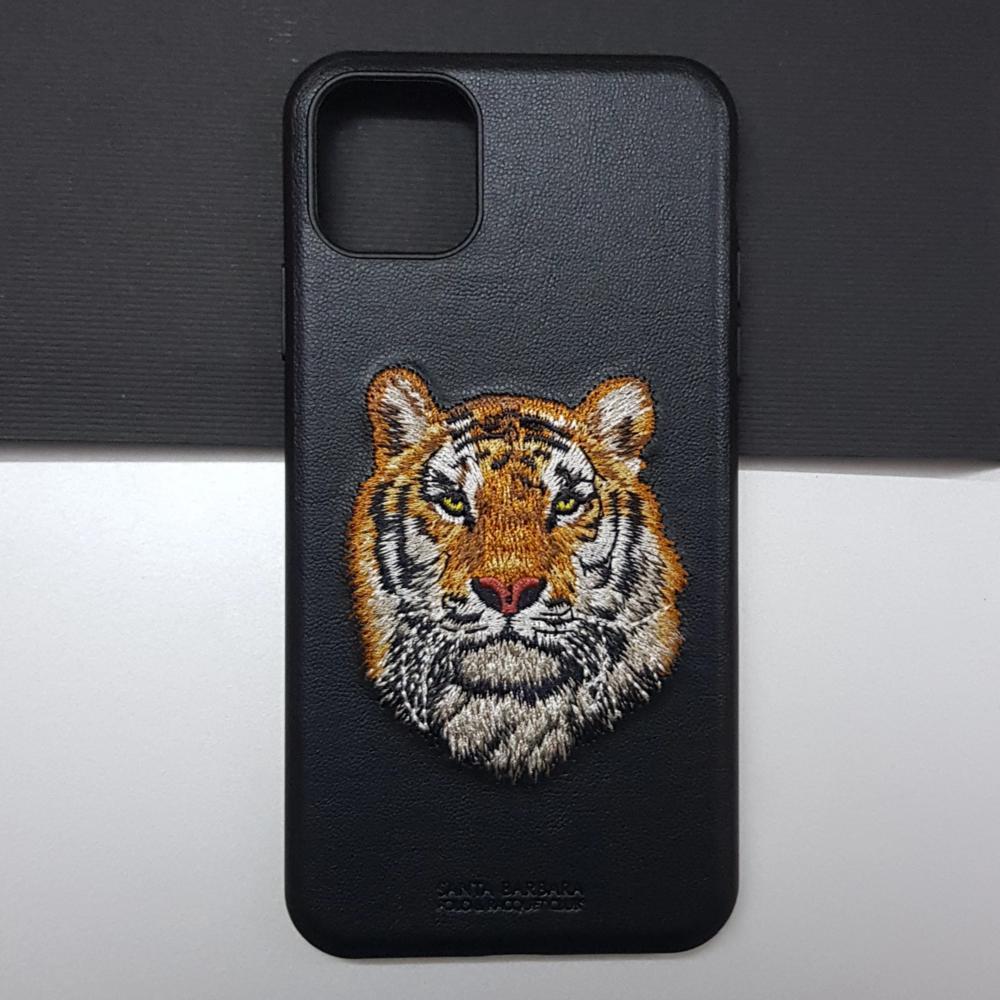 Embroidered Design High Quality Leather Case For iPhone 11 Pro Max