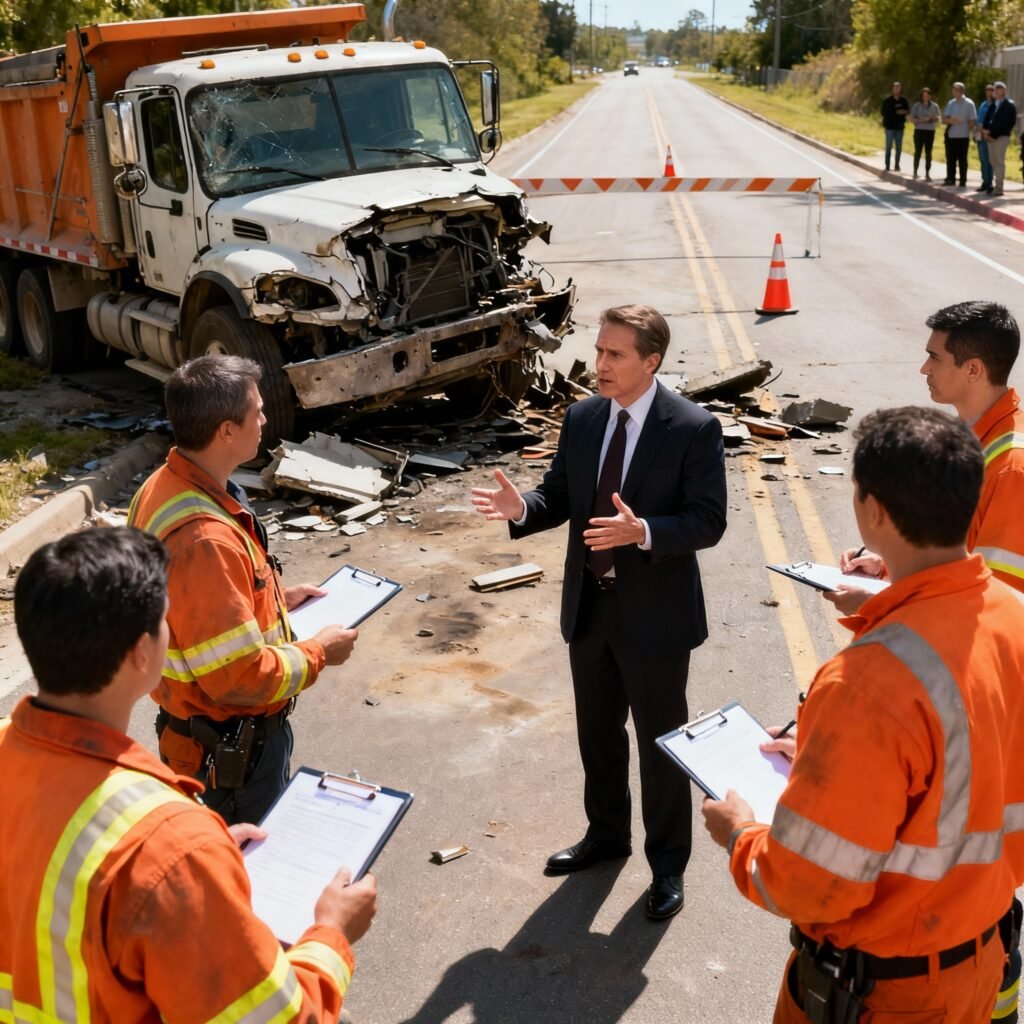 construction truck accident lawyer