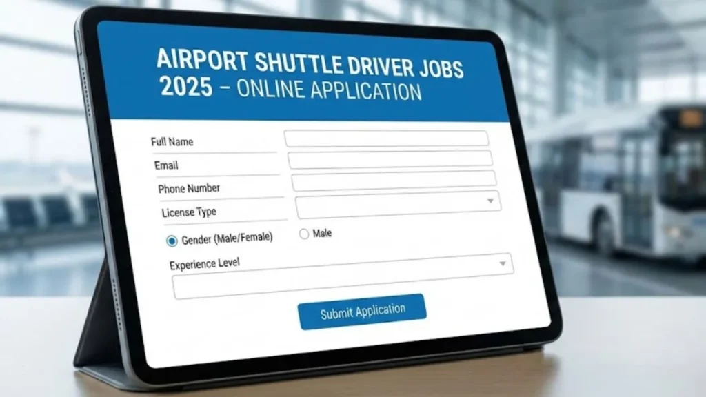 Airport Shuttle Driver Jobs 2025